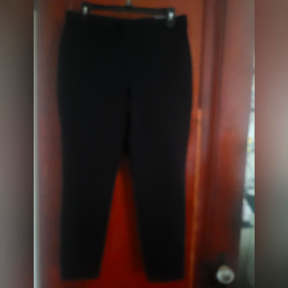 Talbots Soho Ankle Pants Size 12P Blk. NWT - Picture 2 of 6